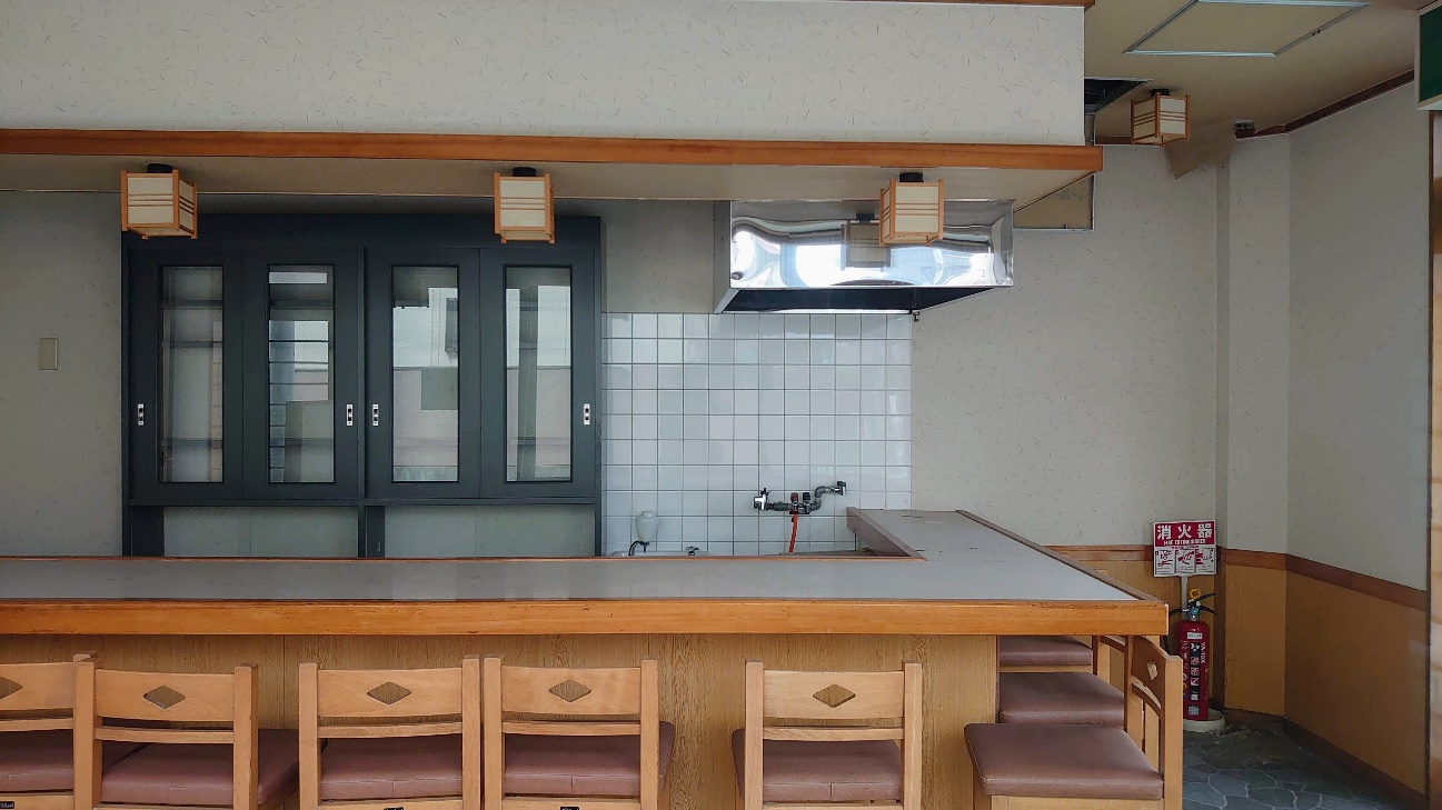 居抜き飲食店舗（内装、厨房機器など）売ります。 居抜き飲食店舗（内装、厨房機器など）売ります。